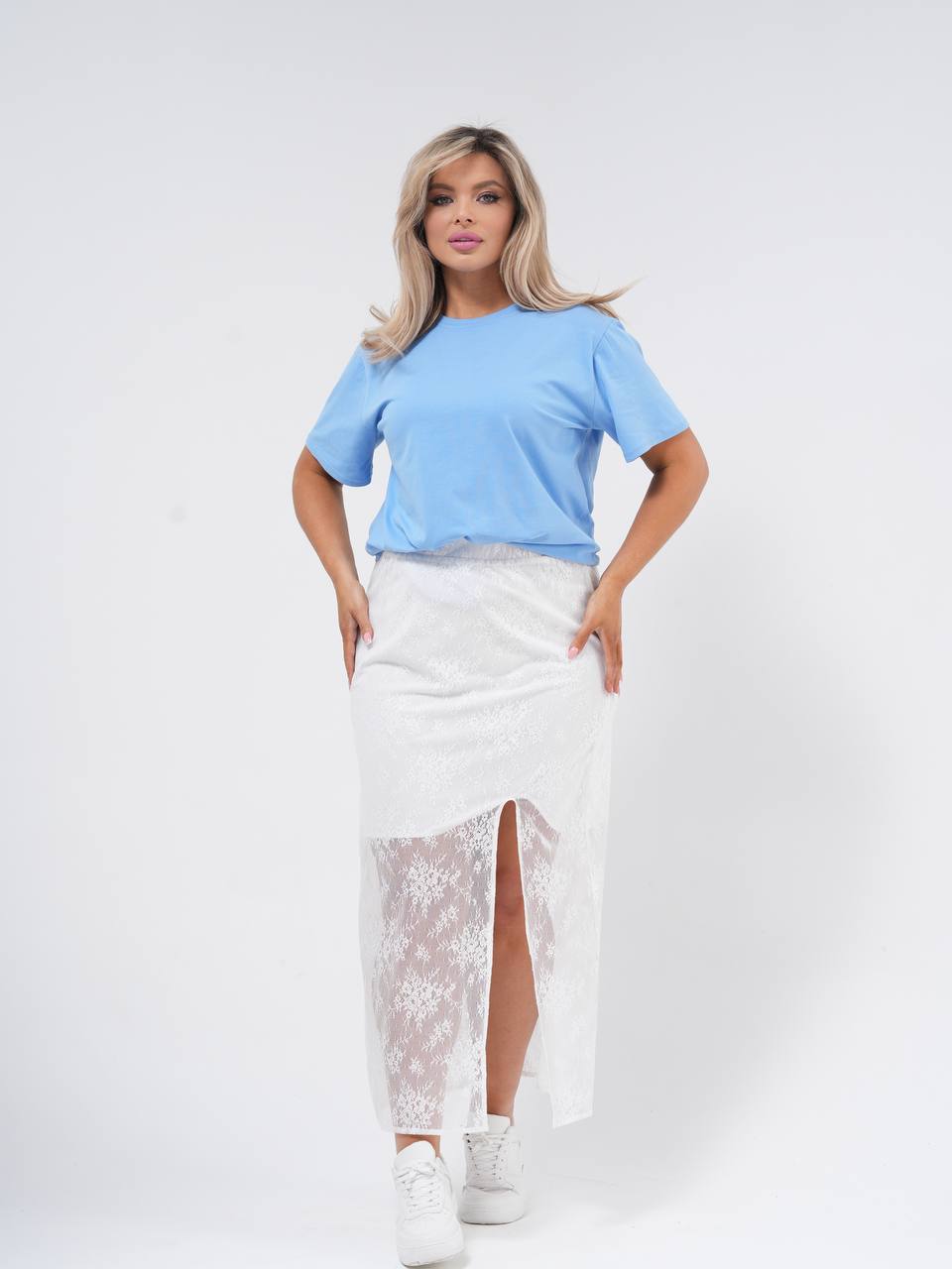 Юбка из кружева 